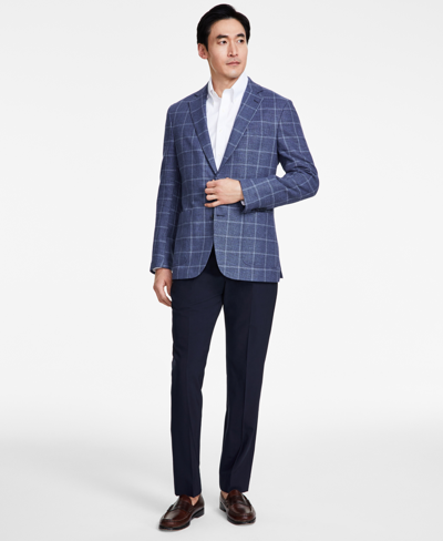 Shop Brooks Brothers B By  Men's Classic-fit Sport Coat In Blue