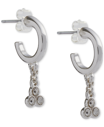 Shop Lucky Brand Silver-tone 4-pc. Set Hoop & Drop Earrings
