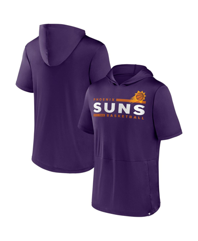 Shop Fanatics Men's  Purple Phoenix Suns Possession Hoodie T-shirt