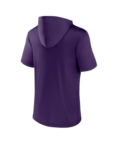 Shop Fanatics Men's  Purple Phoenix Suns Possession Hoodie T-shirt