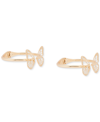 Shop Lucky Brand Gold-tone 2-pc. Set Open Butterfly Cuff Bracelets