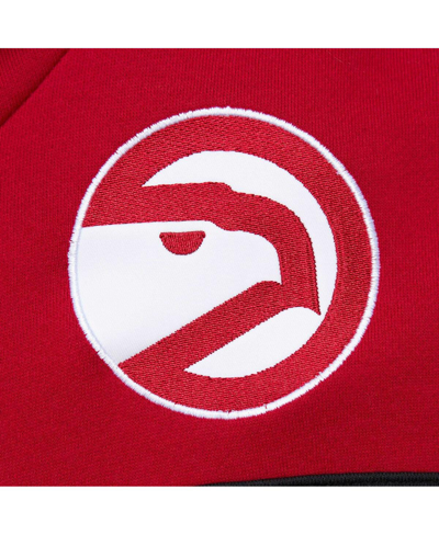 Mitchell & Ness Men's  Gold, Red Atlanta Hawks Head Coach Pullover Hoodie In Gold,red