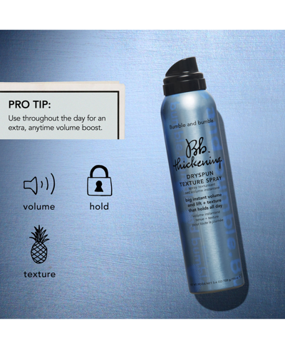 Bumble And Bumble Thickening Dryspun Texture Spray, 3.6 Oz. In No Color