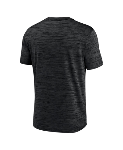 Shop Nike Men's  Black Washington Commanders Yardline Velocity Performance T-shirt