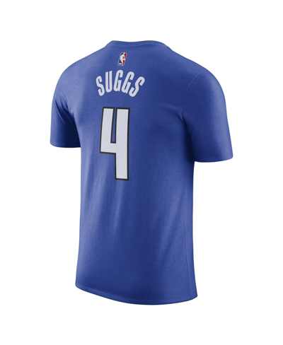 Shop Jordan Men's  Jalen Suggs Blue Orlando Magic 2022/23 Statement Edition Name And Number T-shirt