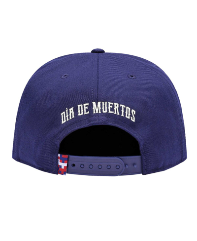 Shop Fan Ink Men's Blue Cruz Azul Me Da Mi Calaverita Snapback Hat