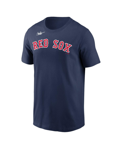 Nike Men's  David Ortiz Navy Boston Red Sox Name And Number Logo T-shirt In Navy
