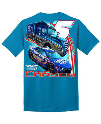 Shop Hendrick Motorsports Team Collection Men's  Blue Kyle Larson Making Moves T-shirt