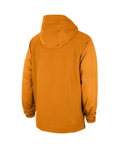 Shop Nike Men's  Tennessee Orange Tennessee Volunteers 2023 Sideline Player Quarter-zip Hoodie Jacket