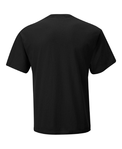 Legacy Motor Club Team Collection Men's  Black Richard Petty 75th Anniversary Logo T-shirt In Black
