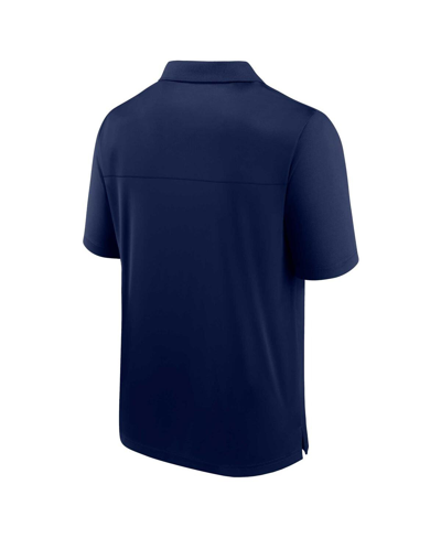 Shop Fanatics Men's  Navy Milwaukee Brewers Logo Polo Shirt