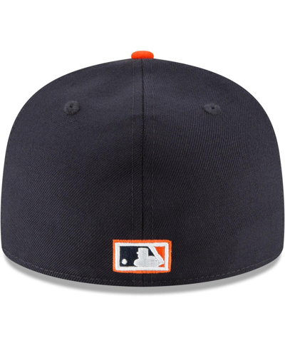 Shop New Era Men's  Navy Detroit Tigers Cooperstown Collection Wool 59fifty Fitted Hat