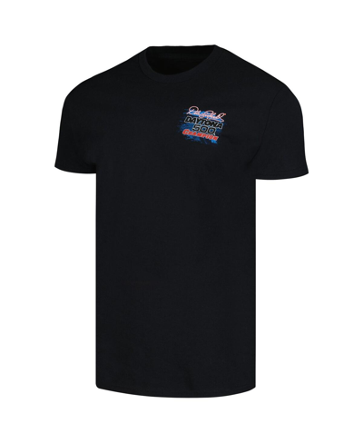 Checkered Flag Sports Men's  Black Dale Earnhardt 1998 Daytona 500 Champion Anniversary T-shirt In Black