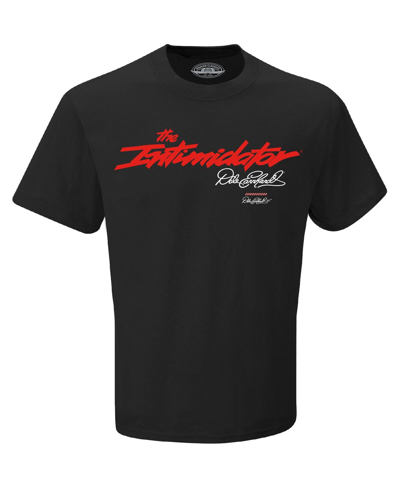 Shop Checkered Flag Sports Men's  Black Dale Earnhardt The Intimidator T-shirt