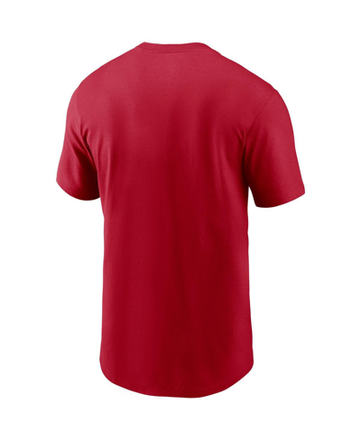 Nike Red New York Giants Hometown Collection Big Blue T-shirt In Red
