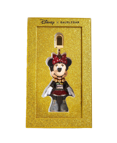 Shop Baublebar Women's  Minnie Mouse Jingle Ladies Bag Charm In Red