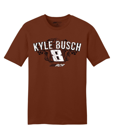 Richard Childress Racing Team Collection Men's  Brown Kyle Busch Rebel Bourbon Car T-shirt In Brown