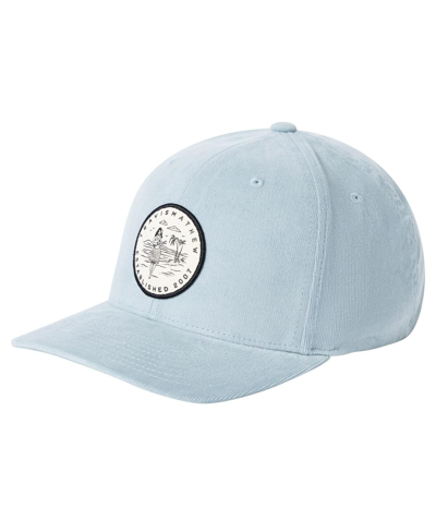 Shop Travis Mathew Men's  Light Blue Wave For Days Adjustable Hat