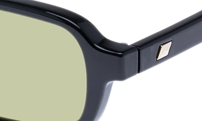 Shop Le Specs Pilferer 53mm Rectangular Sunglasses In Black