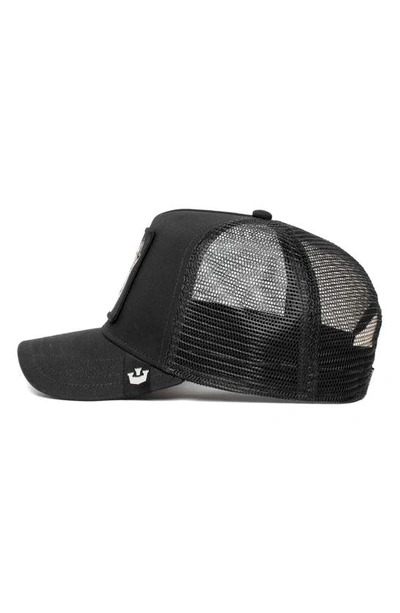 Shop Goorin Bros . The Lone Wolf Trucker Hat In Black