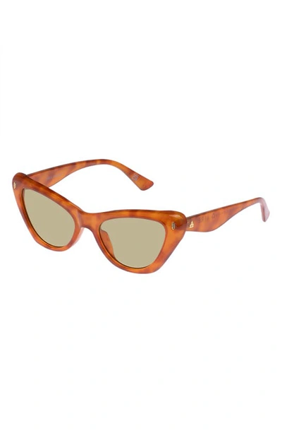 Shop Aire Linea 54mm Cat Eye Sunglasses In Vintage Tort
