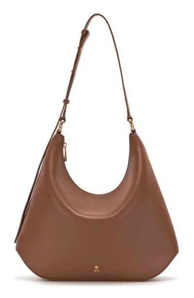 Shop Jw Pei Erin Faux Leather Hobo Bag In Brown