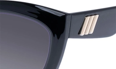 Shop Le Specs Vamos 57mm Cat Eye Sunglasses In Black
