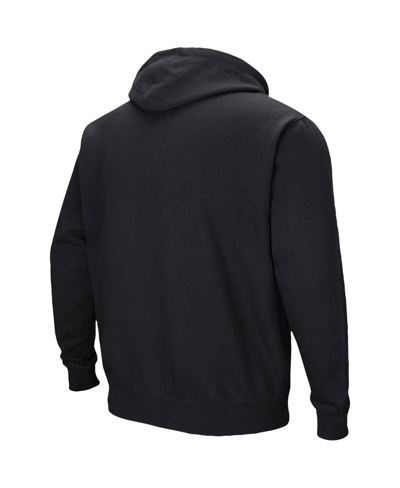 Colosseum Black Louisville Cardinals Double Arch Pullover Hoodie In Black