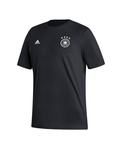 Shop Adidas Originals Men's Adidas Black Germany National Team Crest T-shirt