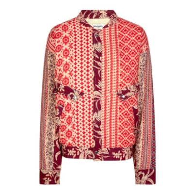 Shop Lolly's Laundry Hawaiill Jacket In Red