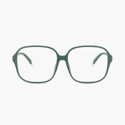 Shop Barner | Pascal | Blue Light Glasses | Dark Green