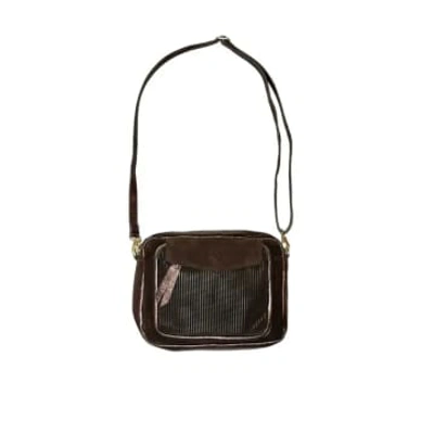Shop Made By Moi Selection Nubuck Brown Victory Bag