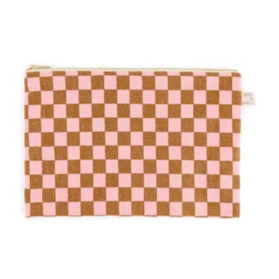 Shop Rose In April Lili Little Square Clutches Strawberry