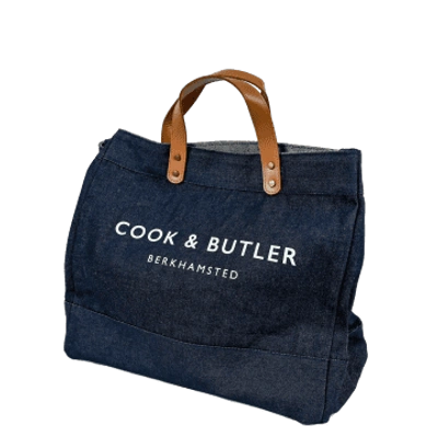 Shop Cook & Butler Demin Market Bag