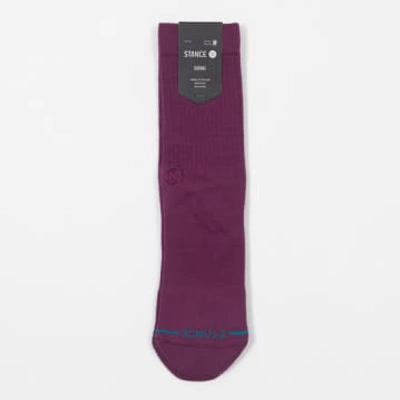 Shop Stance Icon Socks In Purple