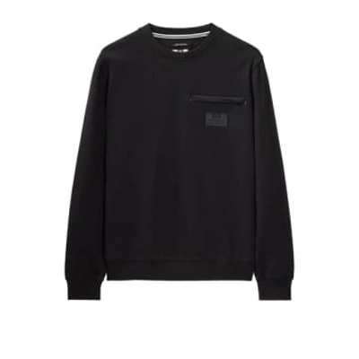 Shop Weekend Offender Paraiso Technical Sweatshirt In Black
