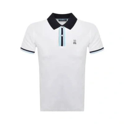 Shop Psycho Bunny Polo In White