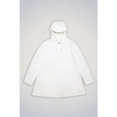 Shop Rains A-line W Jacket In White
