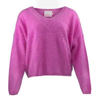 Shop Absolut Cashmere Soeli Cashmere Sweater In Lollipop