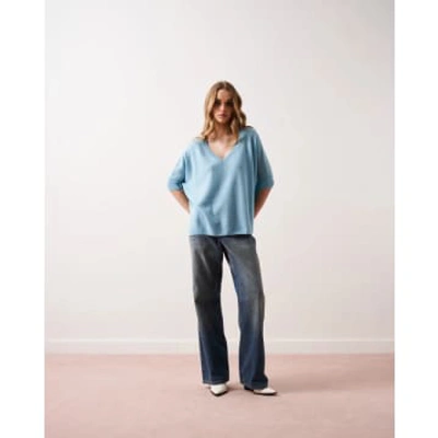 Shop Absolut Cashmere Kate Sweater In Sky