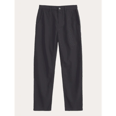 Shop Knowledge Cotton Apparel 700007 Calla Tapered Mid-rise Canvas Workwear Pants Black Jet