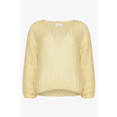 Shop Noella Joseph Light Yellow Sweater