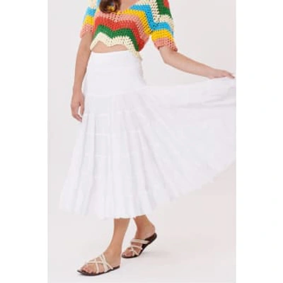 Shop Derhy Velma Skirt In White