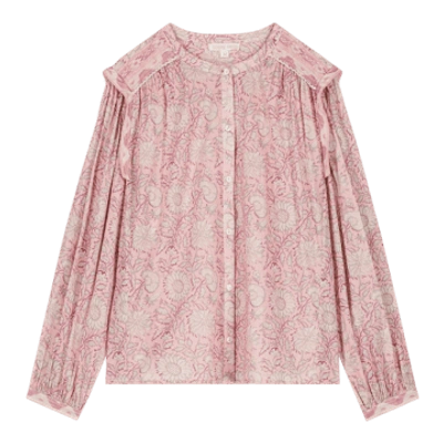 Shop Louise Misha Pink Daisy Garden Jane Shirt