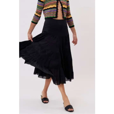 Shop Derhy Velma Skirt In Black