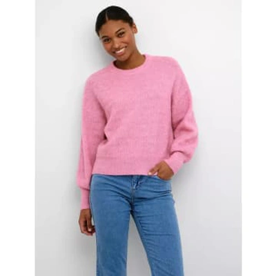 Shop Kaffe Kabilla Pullover In Pink