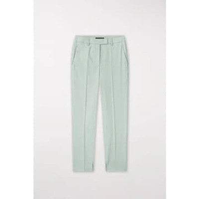 Shop Luisa Cerano Straight Leg Split Trousers Size: 8, Col: Green