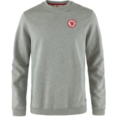 Shop Fjall Raven 1960 Logo Badge Sweatshirt (grey Melange)