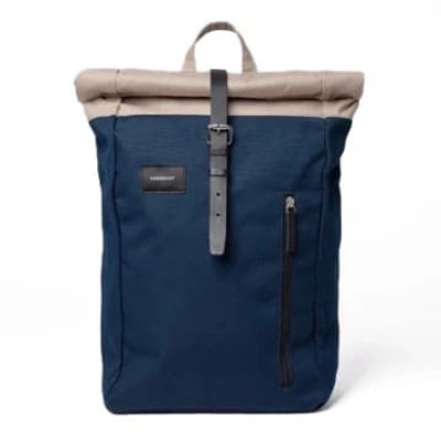 Shop Sandqvist Dante Backpack Multi Navy In Blue