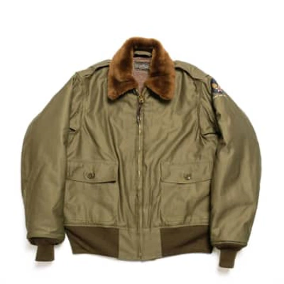 Shop Buzz Rickson's B-10 Roughwear Jacket In Green